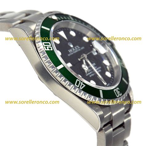 prezzo rolex ghiera verde quadrante nero|orologio rolex.